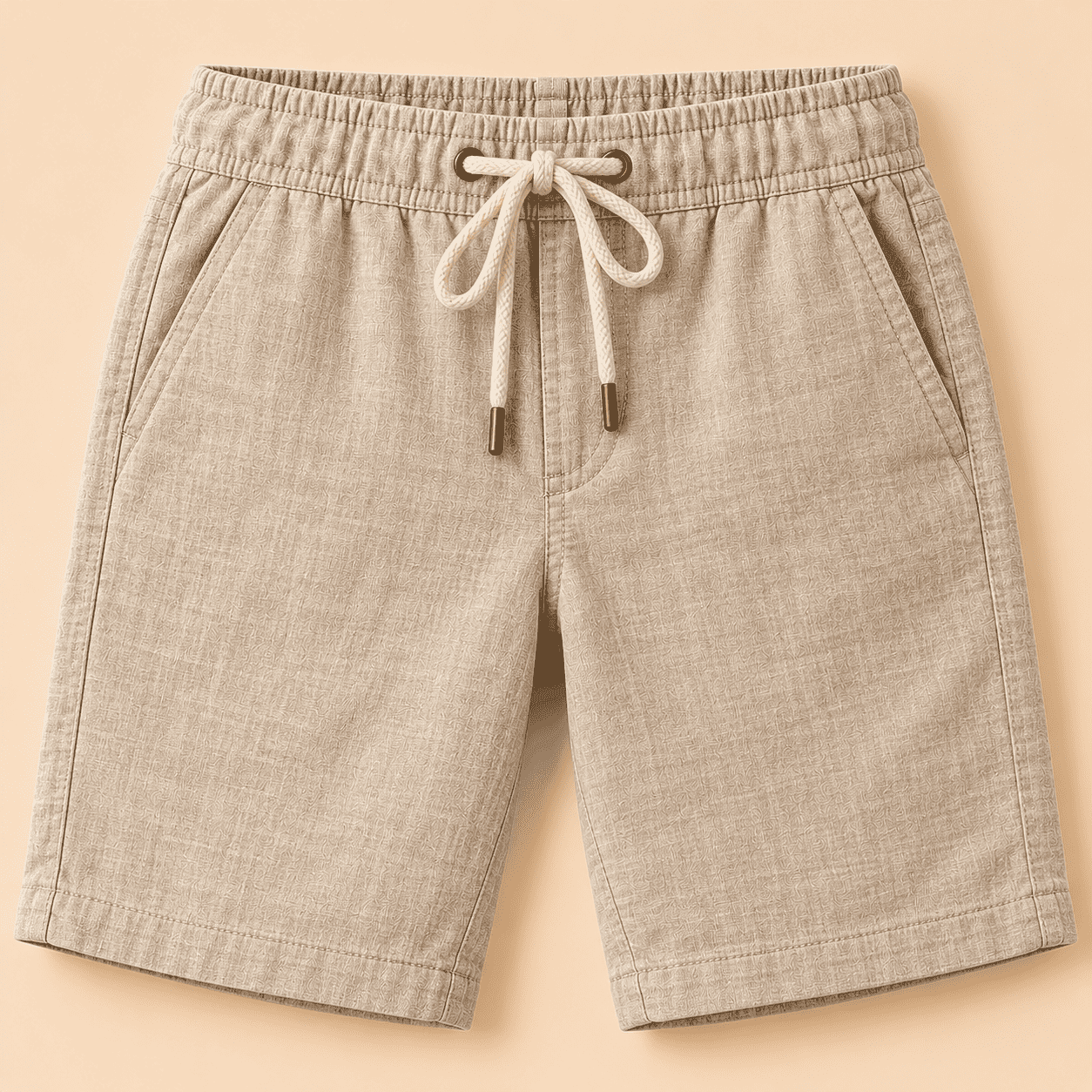Linen Drawstring Shorts