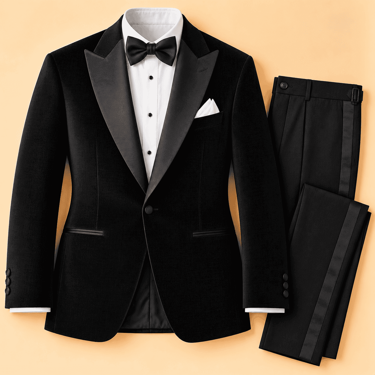 Classic Black Tuxedo Suit
