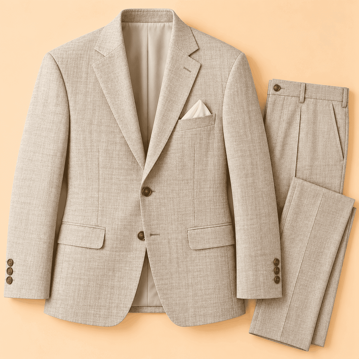 Linen Two-Piece Suit