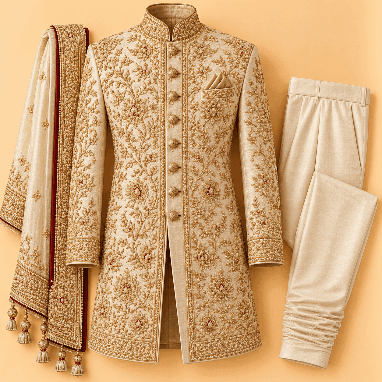 Zardozi Wedding Sherwani